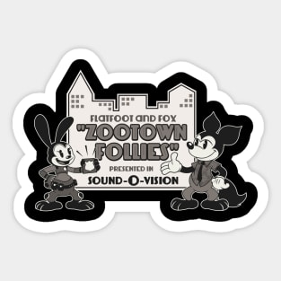 Zootown Fuzz Sticker